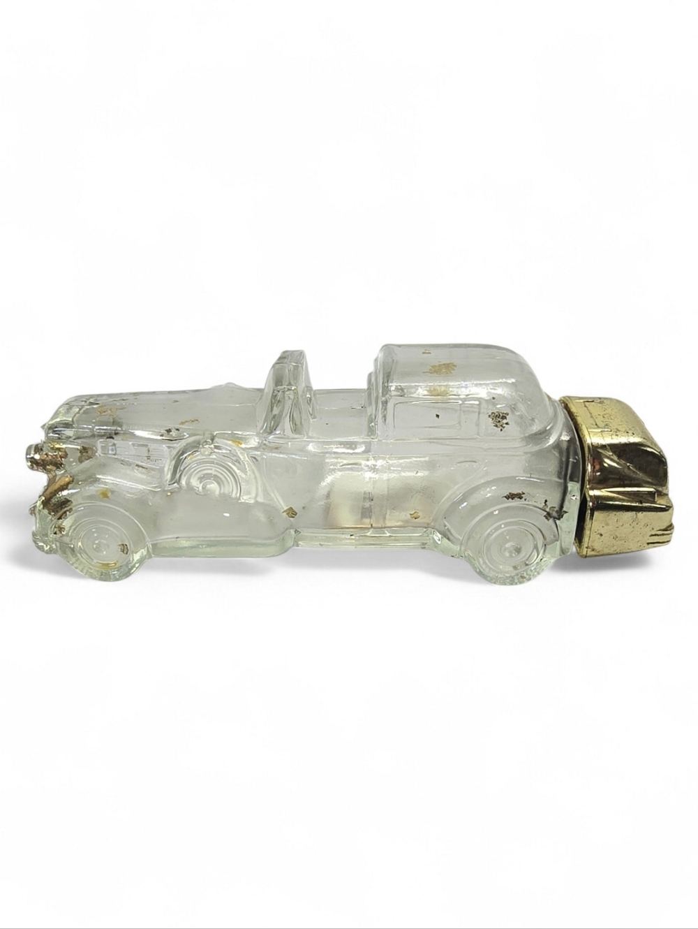 Avon *Read Description* Solid Gold Cadillac Excalibur Aftershave Bottle